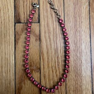 J.crew • Swarovski crystal dot necklace